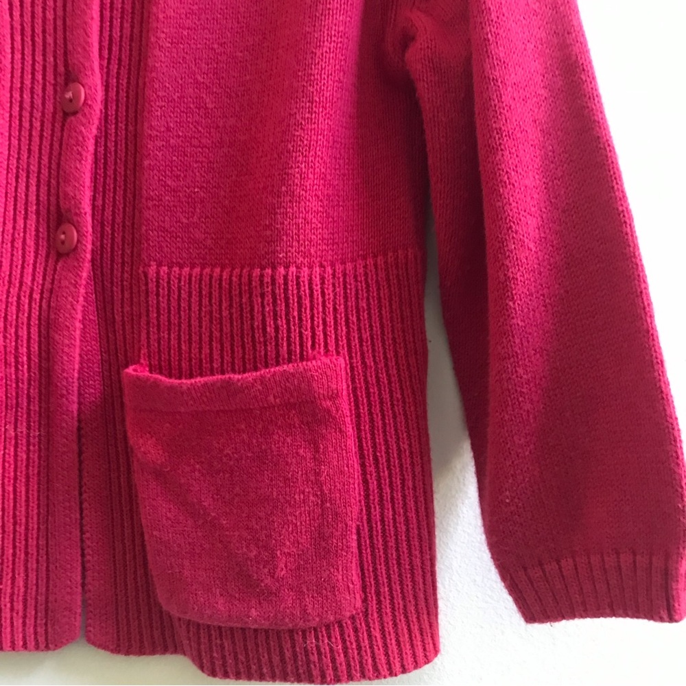 Neck & Neck Pink Knit Cardigan Sweater, Size 2-3 Years. - Picture 3 of 5